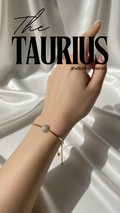 18K Gold Plated Crystal Disc Bracelet