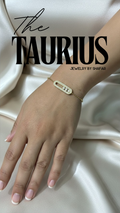 18K Gold Plated Pavé Oval Slide Bracelet