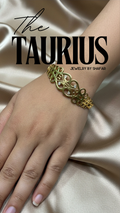 18K Gold Plated Filigree Cuff Bracelet