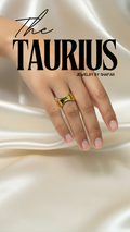 18K Gold Plated Concave Wide Band Minimalist Adjustable Ring - Anti Tarnish & Waterproof