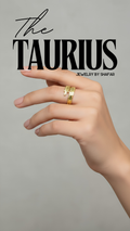 18K Gold Plated Feather Wrap Adjustable Ring - Anti Tarnish & Waterproof