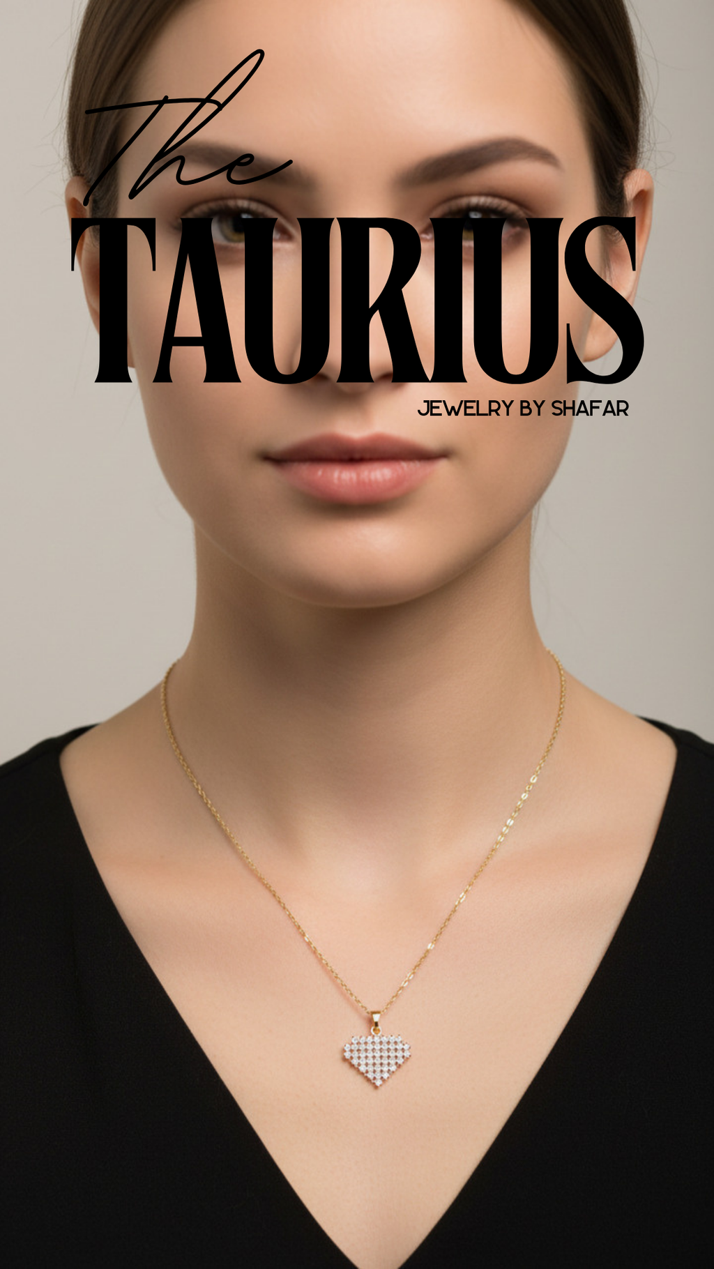 Pavé Diamond Heart Pendant Necklace