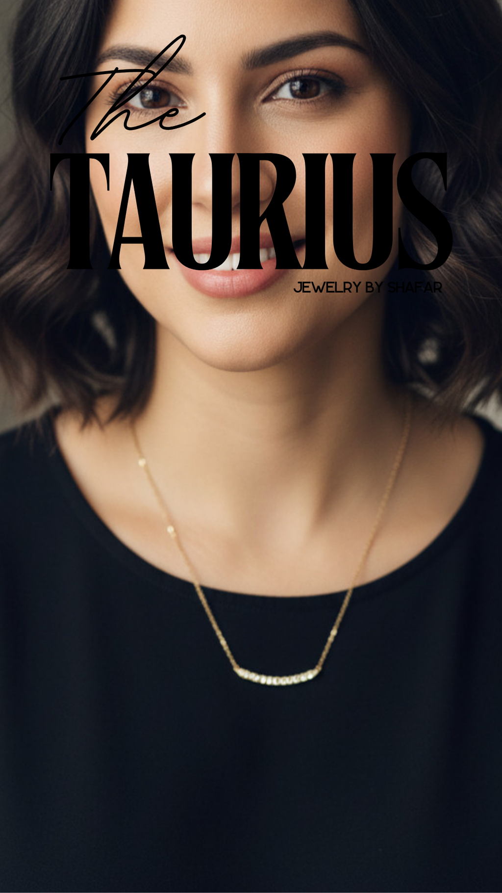 Diamond Bar Pendant Necklace
