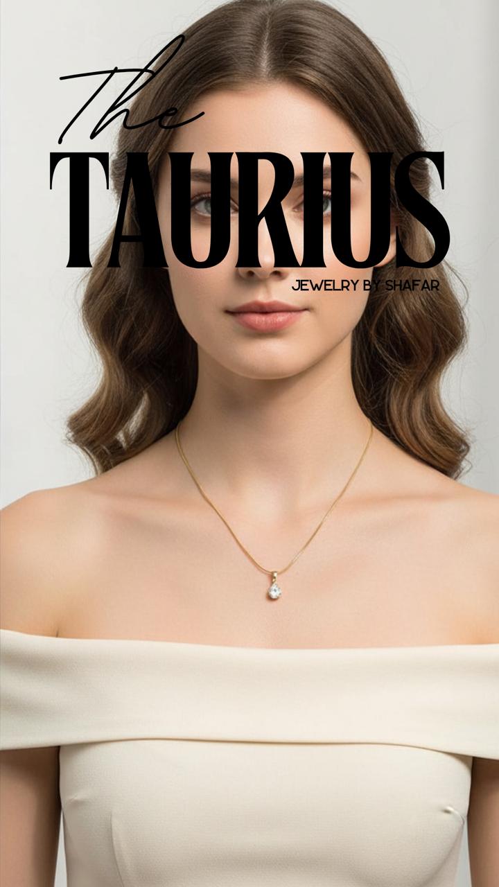 Solitaire Teardrop Pendant Necklace